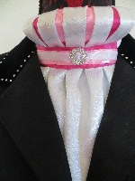 Royalty Plastron in Pink